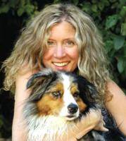 Diane Brown with her dog